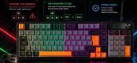 QUANTUM GAMING Lumitech Membran IP98 19 Tuş Anti-Ghosting RGB  Knob+Logo Ekran Kablolu Gaming Klavye - 1